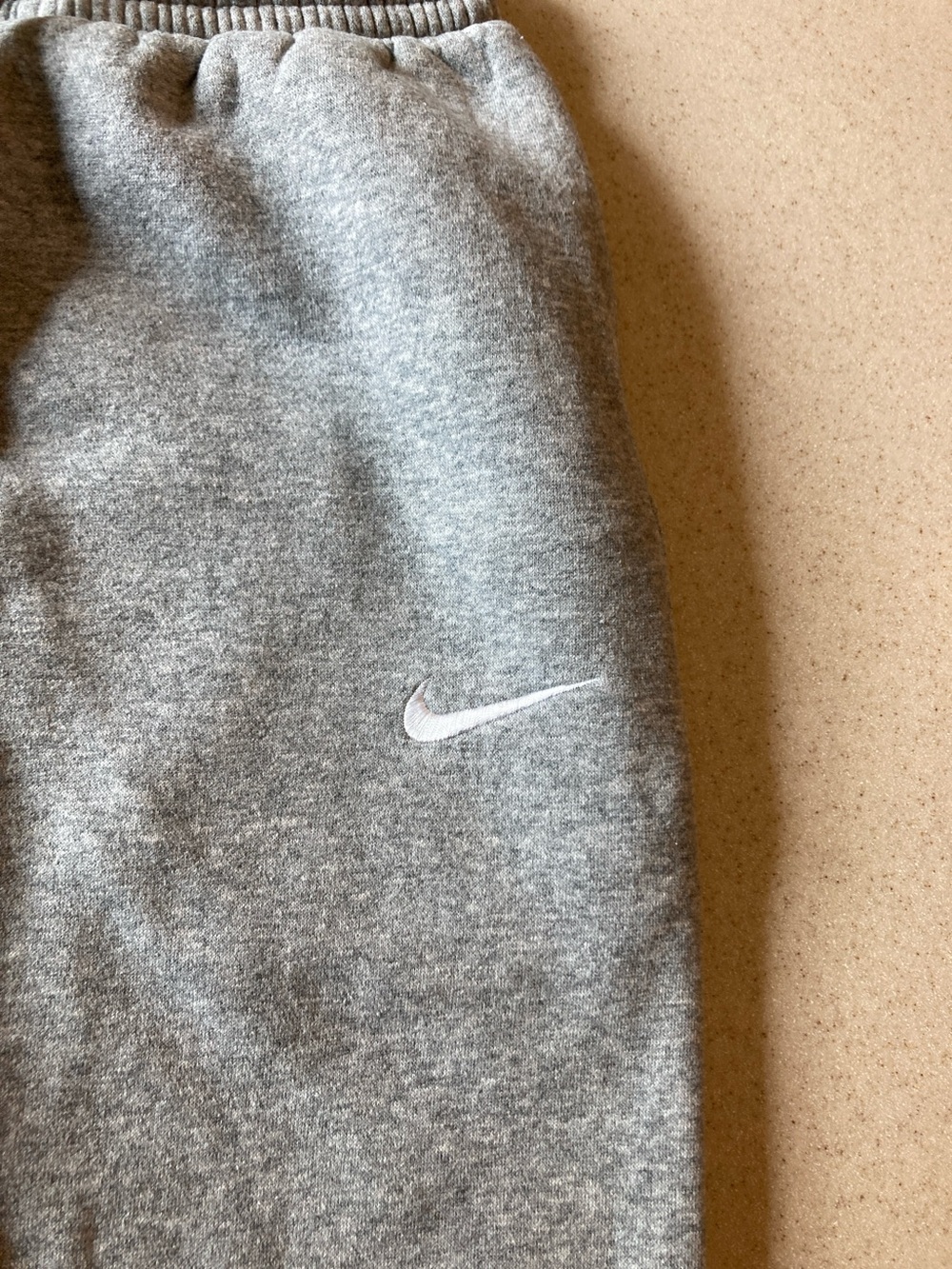Nike Gray Baseball Logo Sweat Joggers Men Size Large - Picture 6 of 14